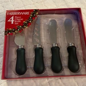 Farberware 4 piece cheese knife set